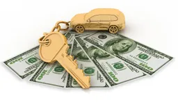 key to the car and dollars 24600041