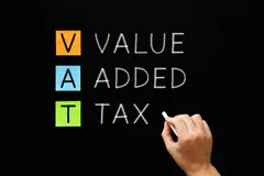 vat value added tax on blackboard 87312233